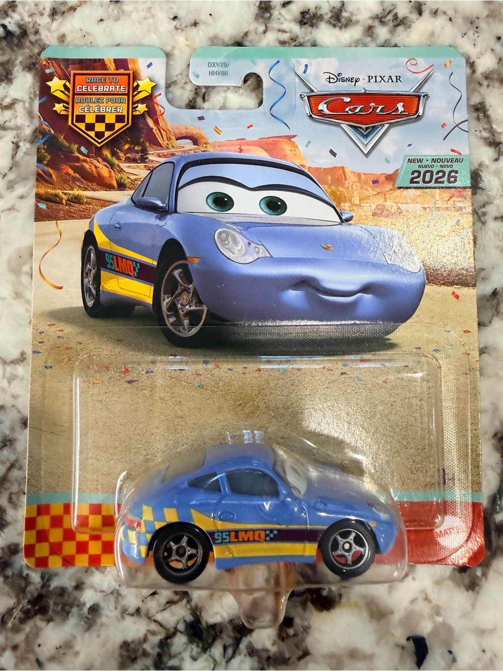 Disney Sally LMQ Diecast Race Car